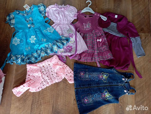 Пакет вещей на девочку 9-12 мес