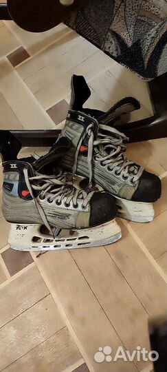 Хоккейные коньки bauer 38 размер