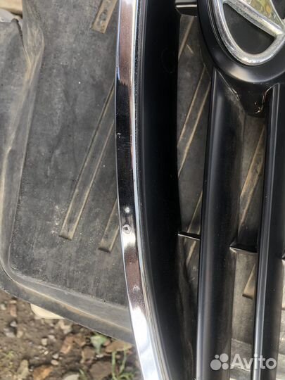 Решетка радиатора на hyundai accent