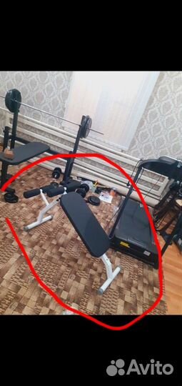 Скамья для пресса и спины