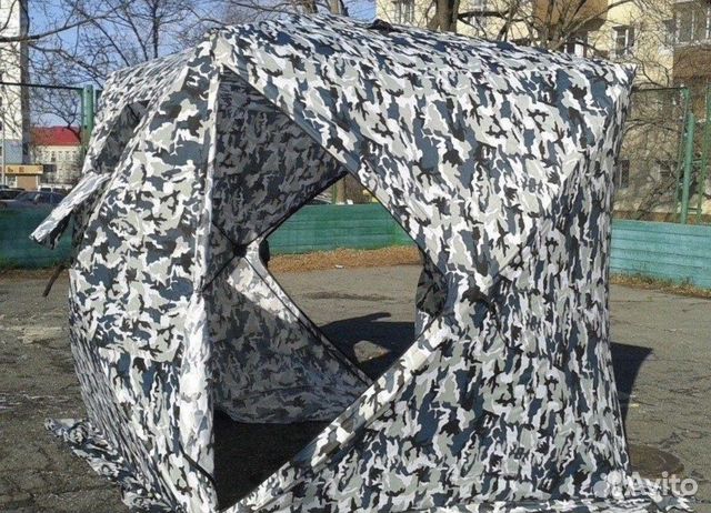 Палатка для зимней рыбалки traveltop(180*180*h195)