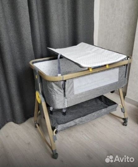 Кроватка прикроватная для новорожденного