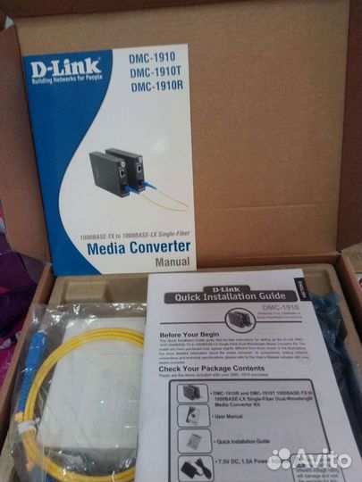 Медиаконвертер d link