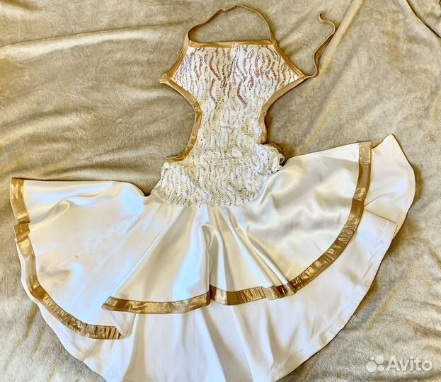 Платье для спортивных бальных танцев Латина Ю-2