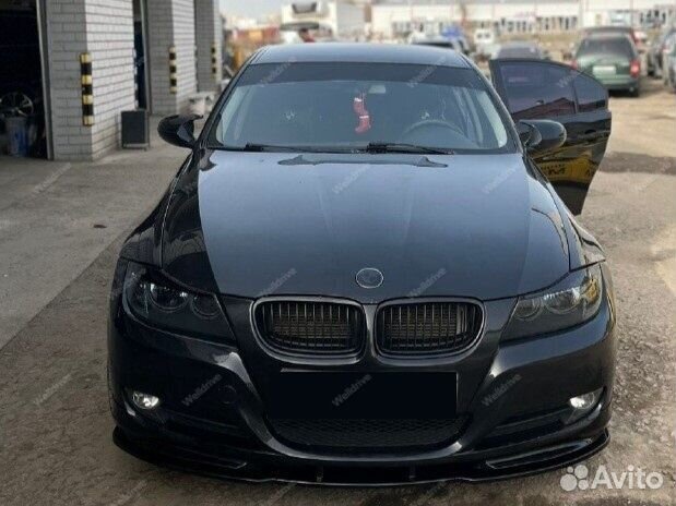 Сплиттер с клыками BMW 3 E90 E91 LCI