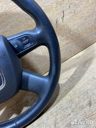 Руль кожаный Audi A4 B7, A3 8P, A6 Арт. 120710