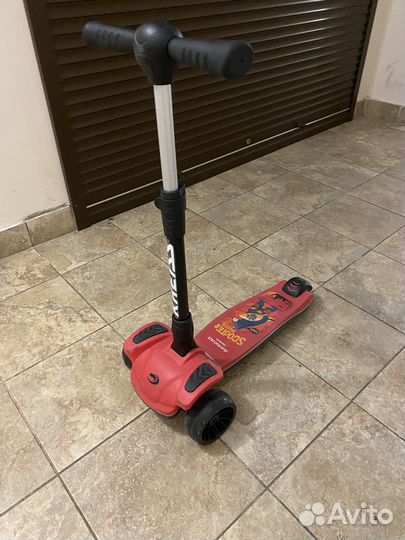 Самокат детский трехколесный складной