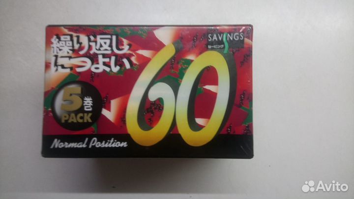 Аудиокассеты новые 1 и 2 тип