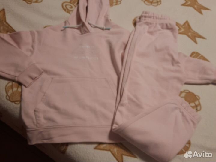 Спортивный костюм для девочки 128 размер розовый