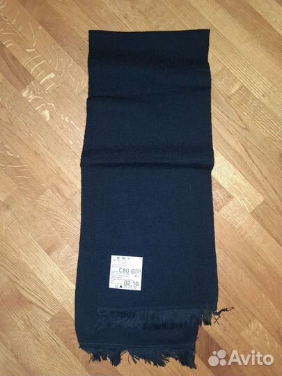 Шарф кашне мужской военный черный и белый