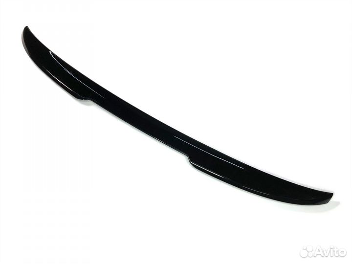 BMW 5 G30 спойлер. FRP Черный глянец