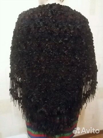 Платок-накидка с люрексом