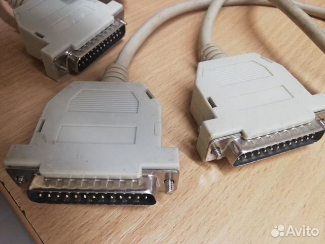 Кабель для принтера LPT db25 Centronics и для COM