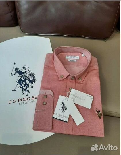 Новая мужская рубашка US Polo Assn
