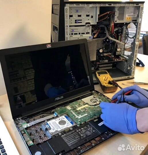 Ремонт компьютеров и ноутбуков