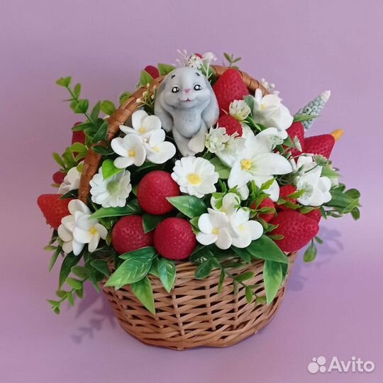 Букет из мыла ручной работы