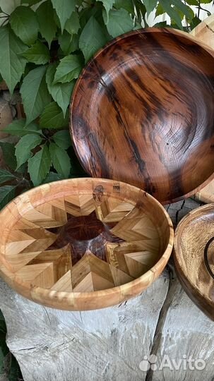 Поднос деревянный