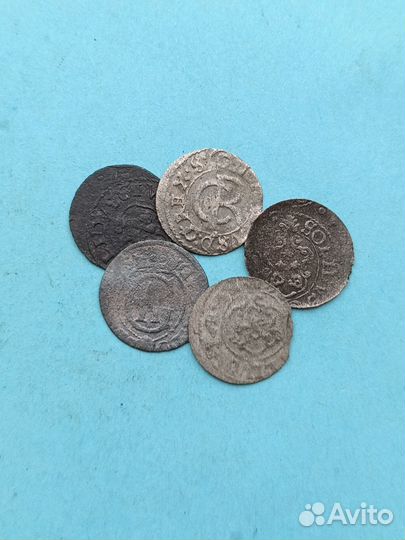 Набор солидусов 17 век (цена за всё)