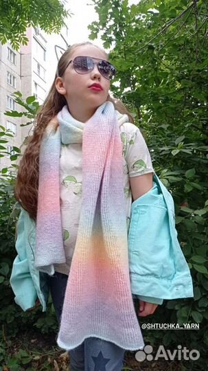 Пряжа для вязания мохер