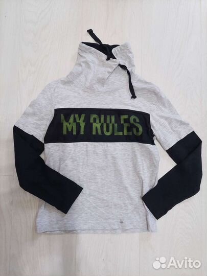 Лонгслив для мальчика 134см