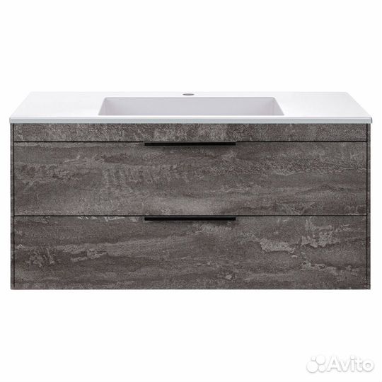 Тумба с раковиной Vincea Chiara 2D VMC-2C2100GS Се