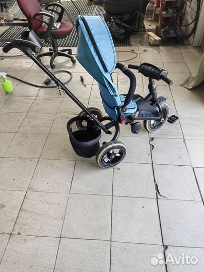 Детский трехколесный велосипед складной б. У