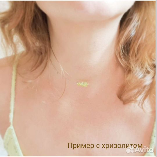 Гранат Чокер с гранатом Колье с красным гранатом