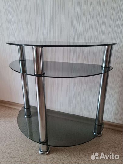 Стеклянная тумба