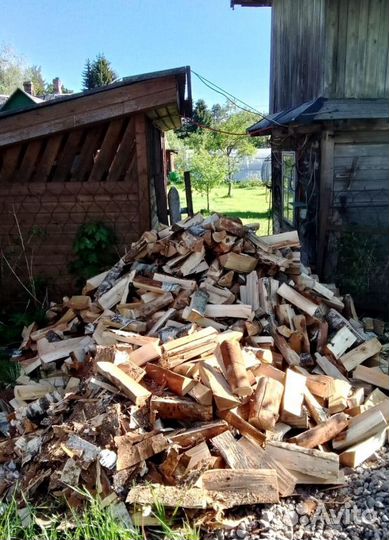 Дрова с доставкой в укладку любого объема