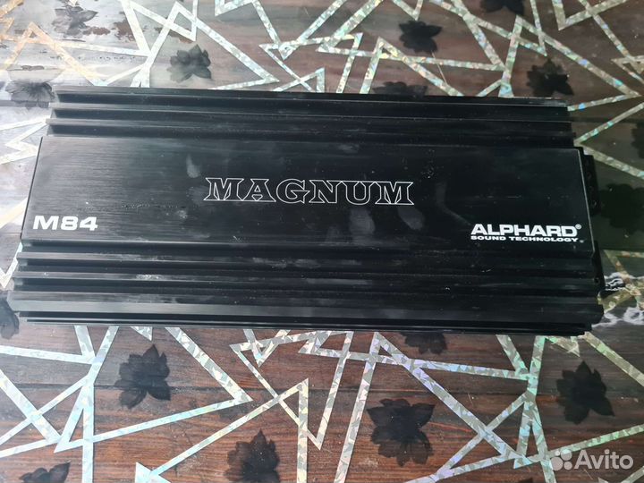 Усилитель Alphard Magnum M84