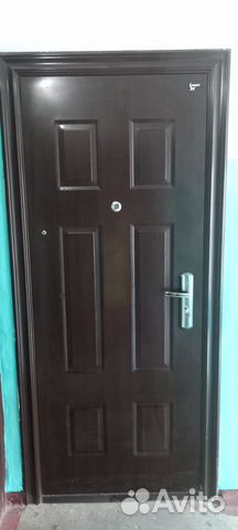 Дверь входная металлическая б/у объявление продам