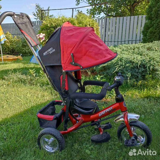 Детский велосипед с ручкой