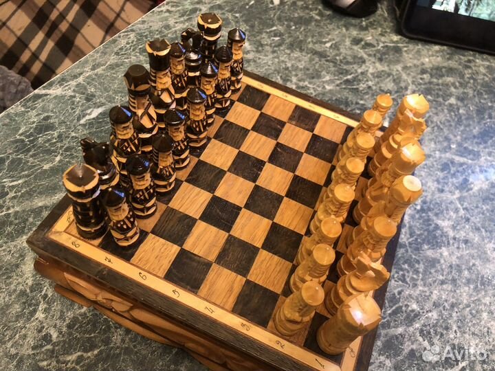 Шахматы ручной работы