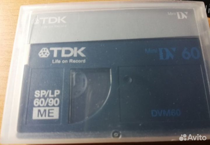 Видеокассеты мини TDK Mini DV-60SP/LP 60/90 ME 3шт