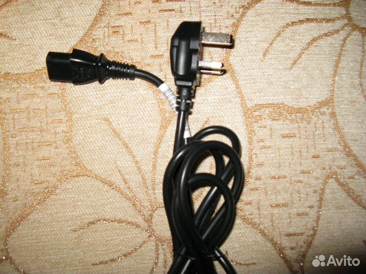 Кабель питания 220в Английская вилка / разъём С-13