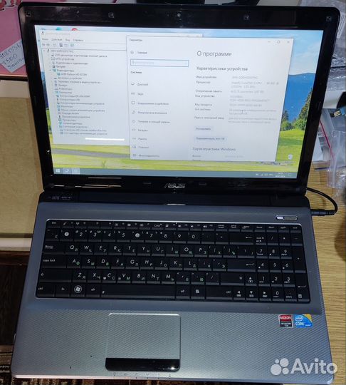 Ноутбук Asus K52J i3-380M/4GB/320GB/6370M