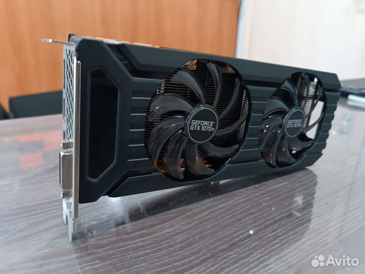 Palit GTX 1070 Ti Dual 8GB с гарантией