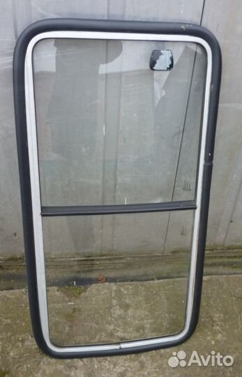 Стекло пассажирской Газели с форточкой