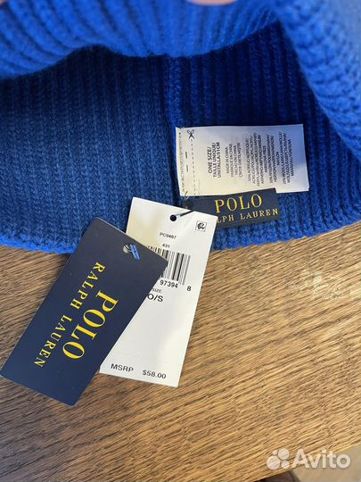 Новая шапка Polo ralph lauren