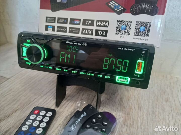 Магнитола Pioneer.GB MVH-Y8055MBT (новая)