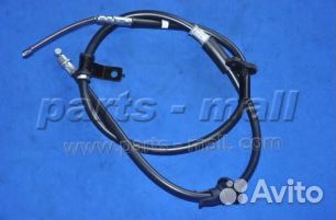 Трос стояночного тормоза зад лев