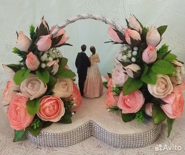 Свадебная арка с конфетами