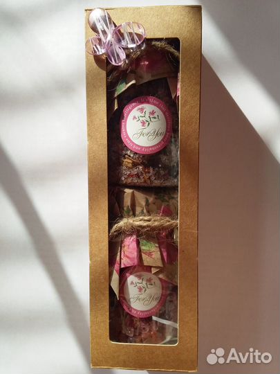 Соль для ногтей и кутикулы, с маслами и витаминами