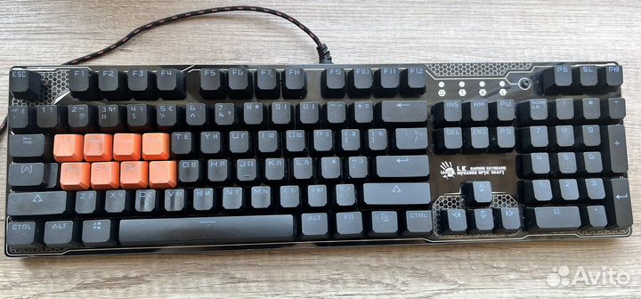 Клавиатура проводная A4Tech Bloody B810R