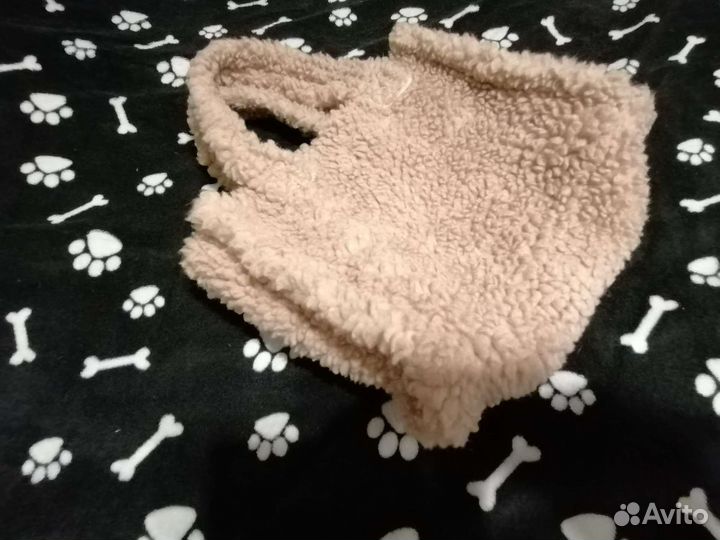 Сумка из шерстяного меха