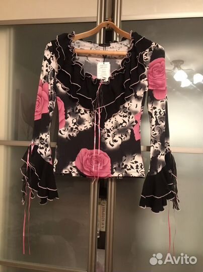 Нарядная блузка для танго