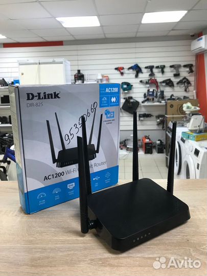 Wi-Fi роутер D-link DIR-825/I1 (C45)