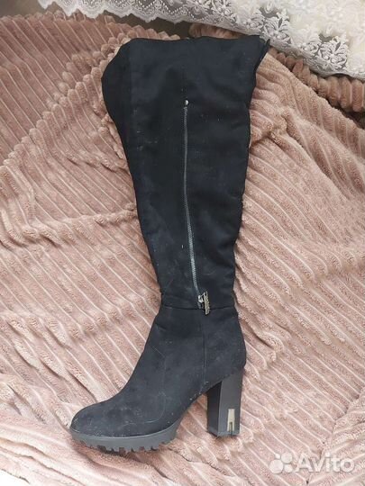 Ботфорты зимние