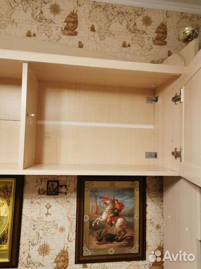 Полка настенная навесная Lazurit