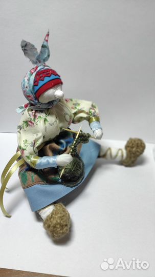 Славянская кукла мотанка Берегиня, Вербница, Трав